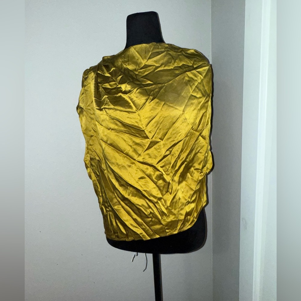 The Sei Draped Blouse in Dijon 2 - Picture 4 of 5
